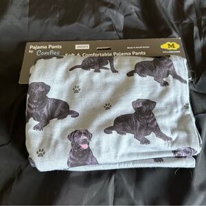 Blue Black Lab Lounge Pants
